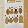 Chinese Wood Key Ring